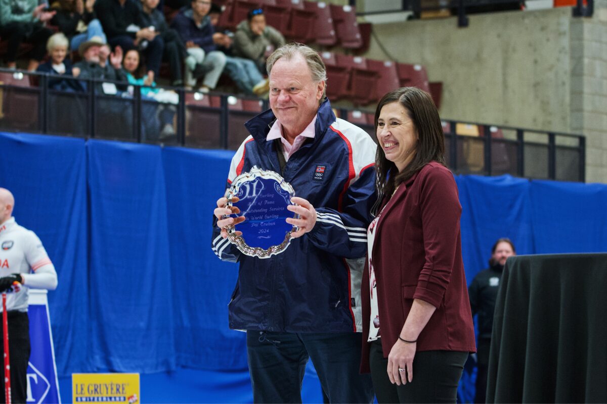 Ogden makes impression on athletes at World Curling Championship